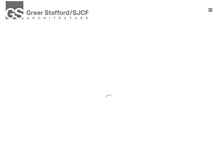 Tablet Screenshot of greer-stafford.com